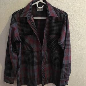 Wool flannel